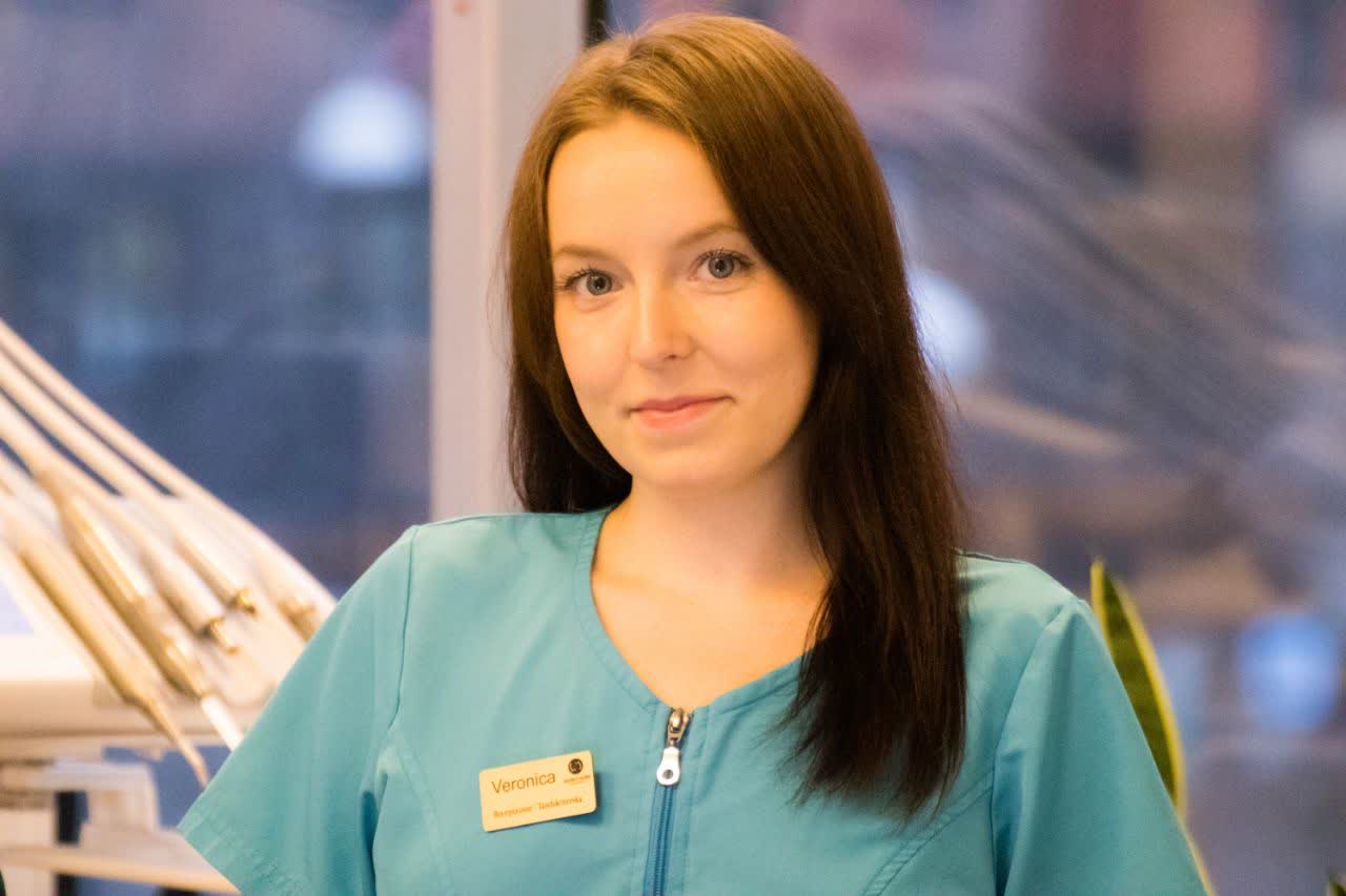 Veronica Bäverstig, dental nurse at Gloss & Floss in Stockholm